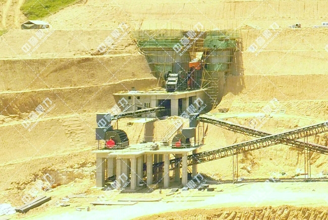 顎式破碎機在砂石生產線的應用